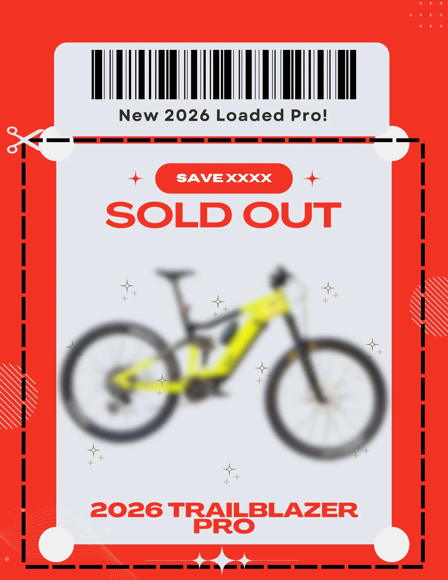 Doorbuster: 2026 Trailblazer Pro (Loaded!) Hi Power Cycles