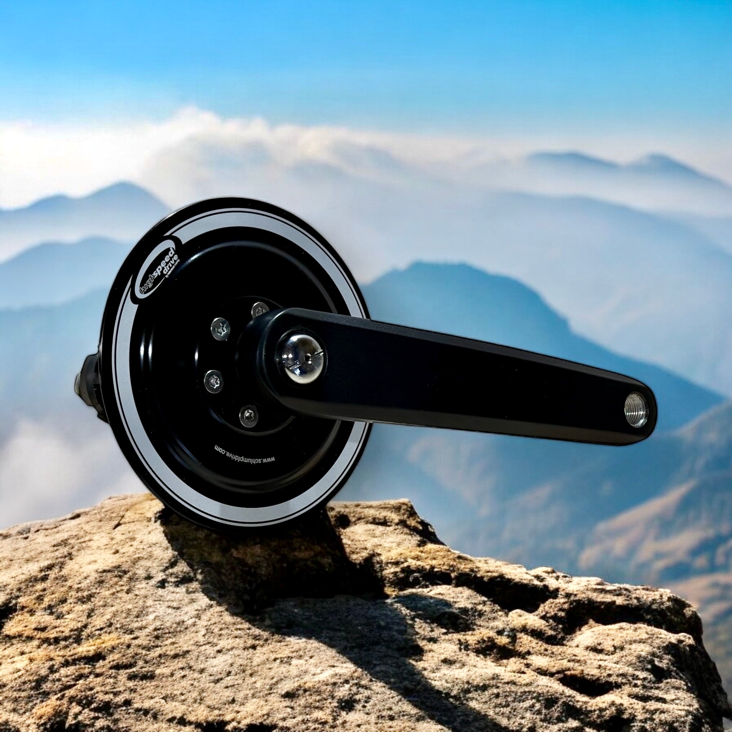 Schlumpf High Speed Drive (HSD), 30T - 75T Over Drive, 83mm, 170mm Cranks Hi Power Cycles