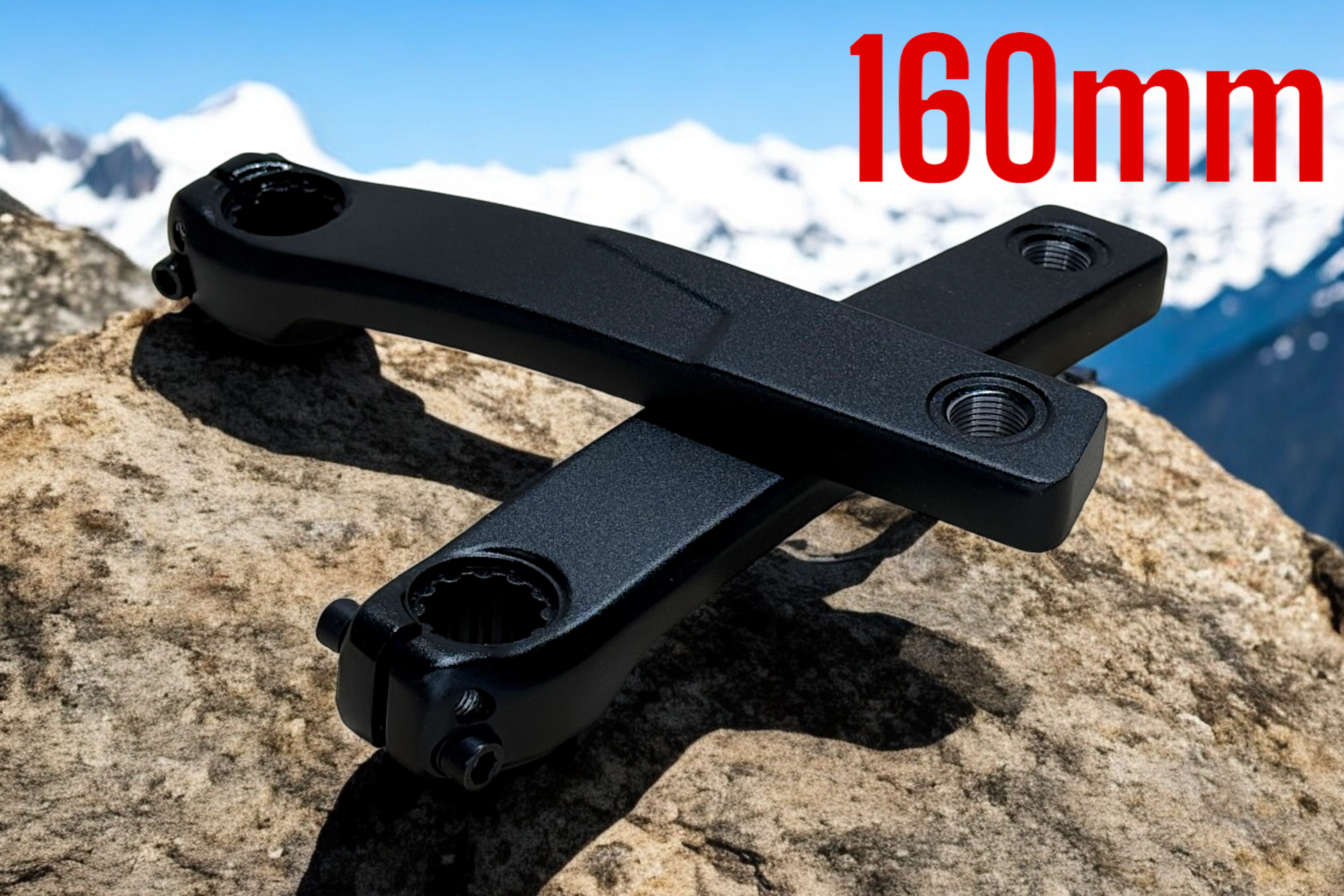 Bafang M560 / M600 160mm Powerspline Crankset (Trailblazer Crank Arm Set) Hi Power Cycles