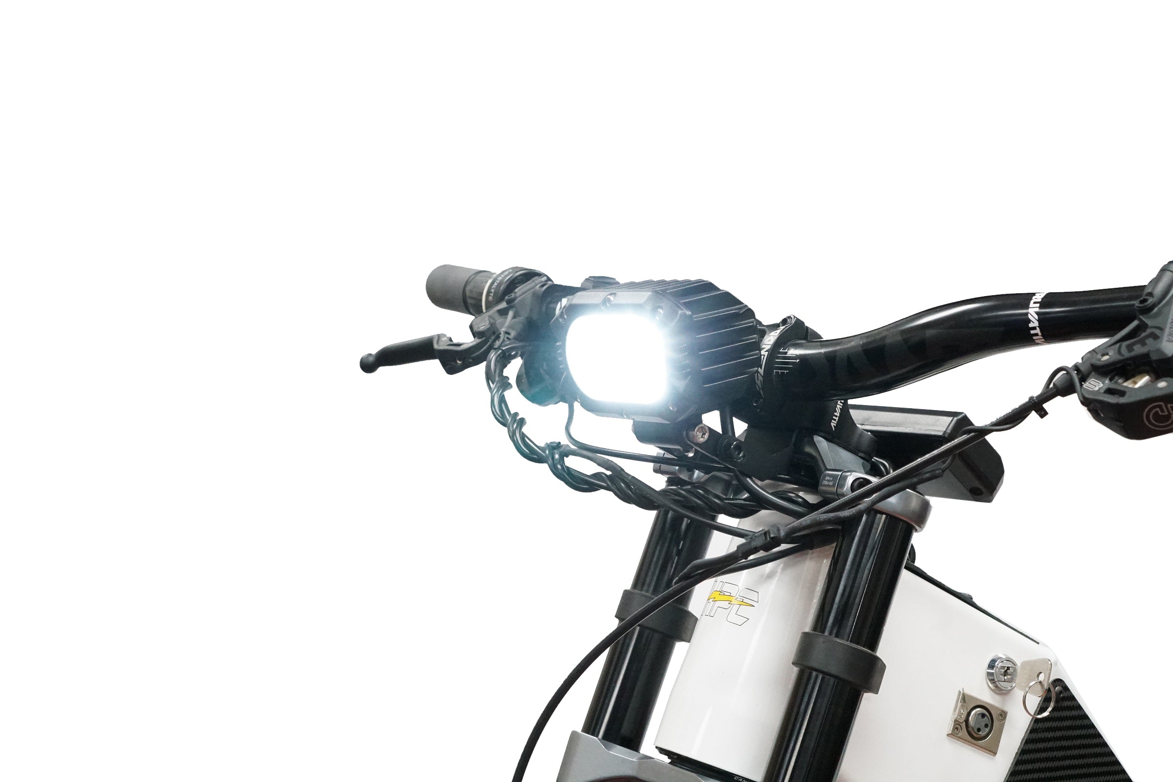 Revolution 4000 Lumen High Power Integrated Lighting System Hi Power Cycles