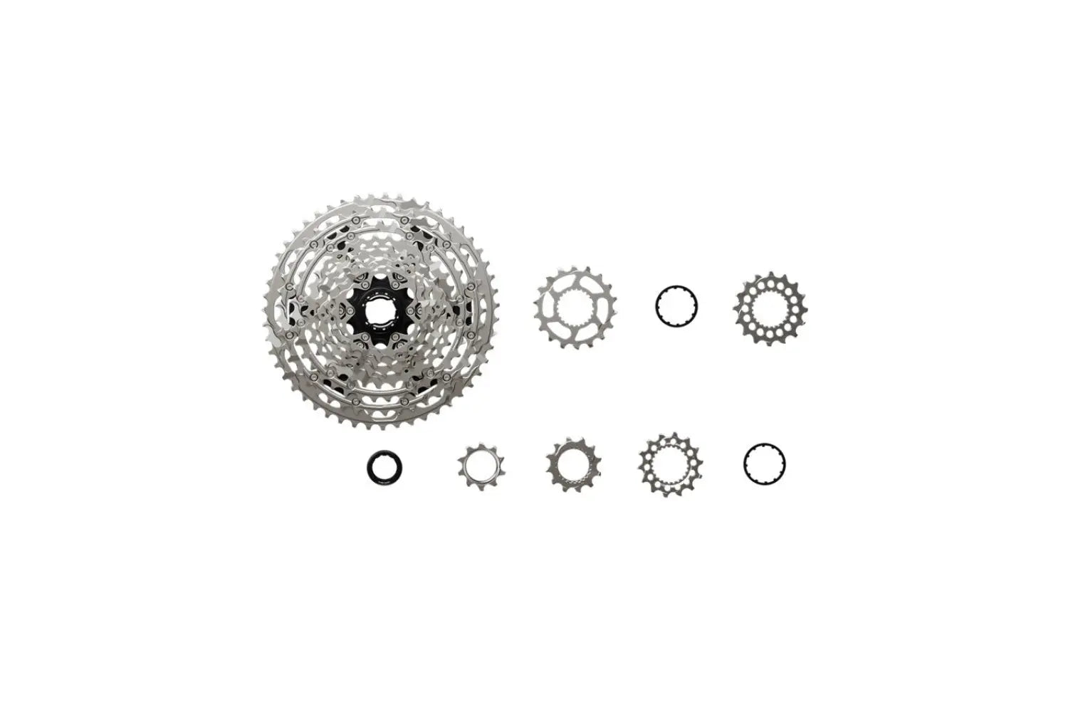 Shimano Deore CS-M6200-12 cassette individual cog detail