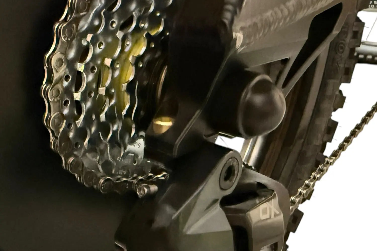 Revolution derailleur hangar with custom mounting bolt, fits all model years – Hi Power Cycles