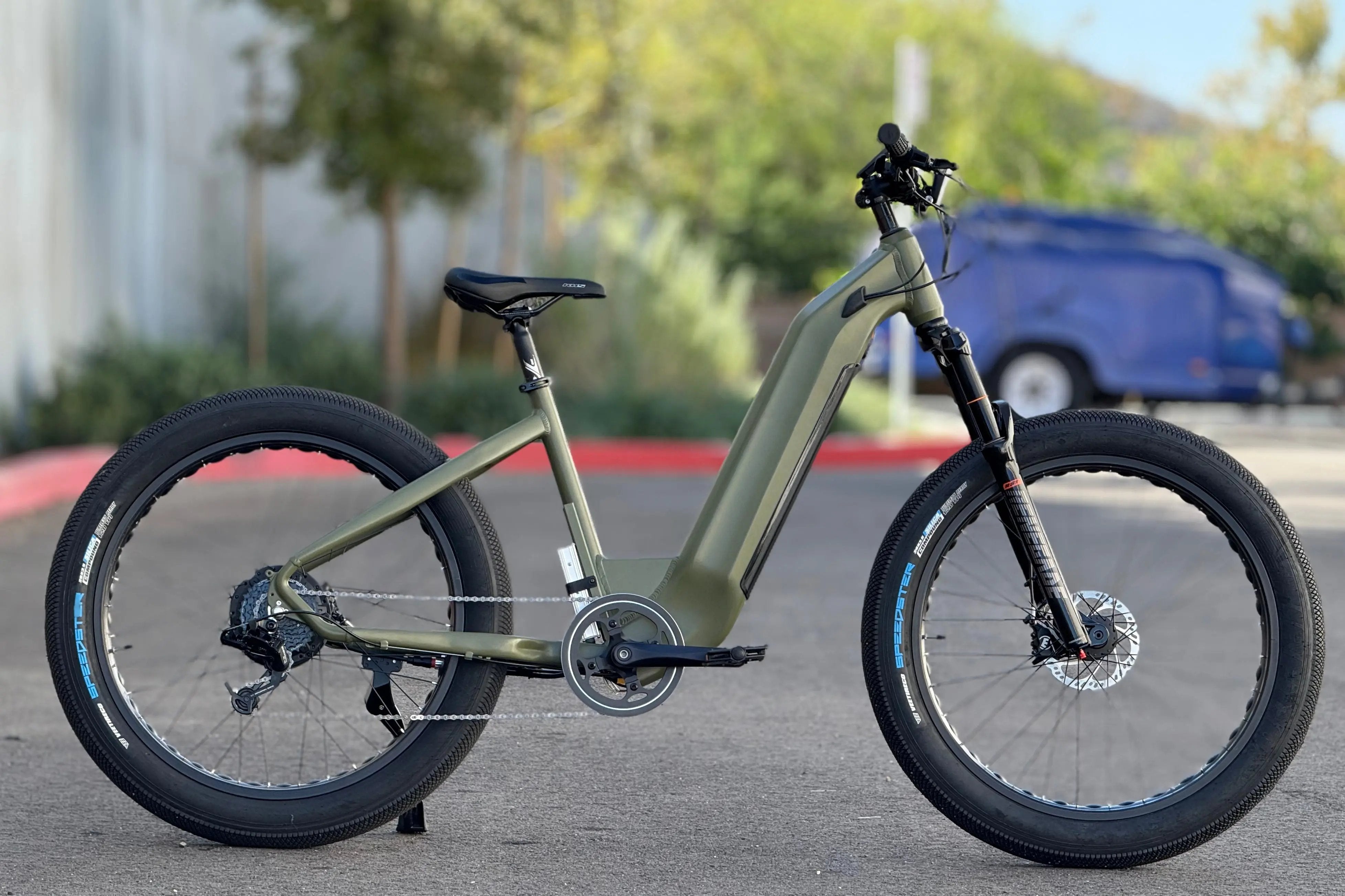 Custom 1500W Premium Step Thru Fat E-Bike (Upgraded 20AH Battery) Hi Power Cycles