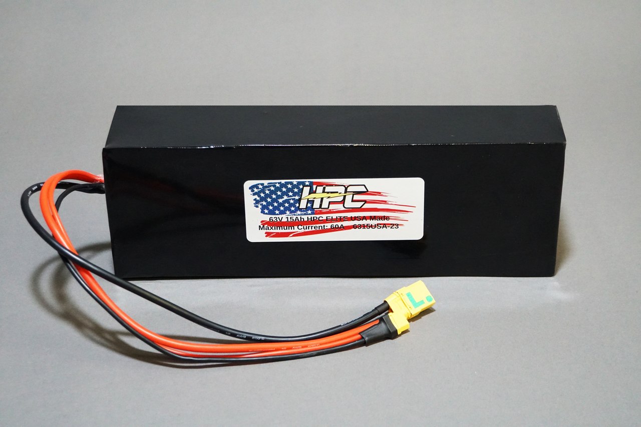 NEW! 63V 15Ah ELITE USA MADE Battery System