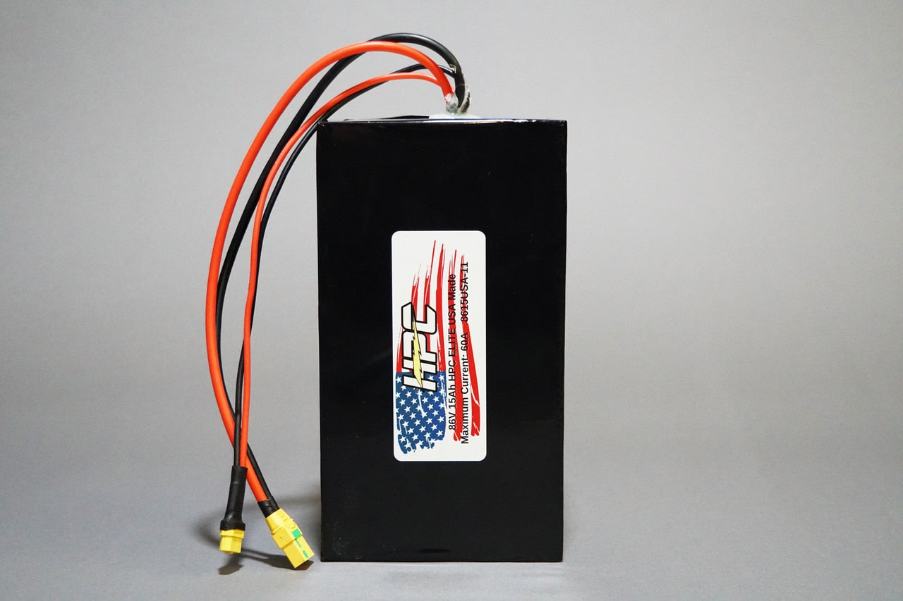 NEW! 86V 15Ah HPC ELITE USA MADE Battery System Hi Power Cycles